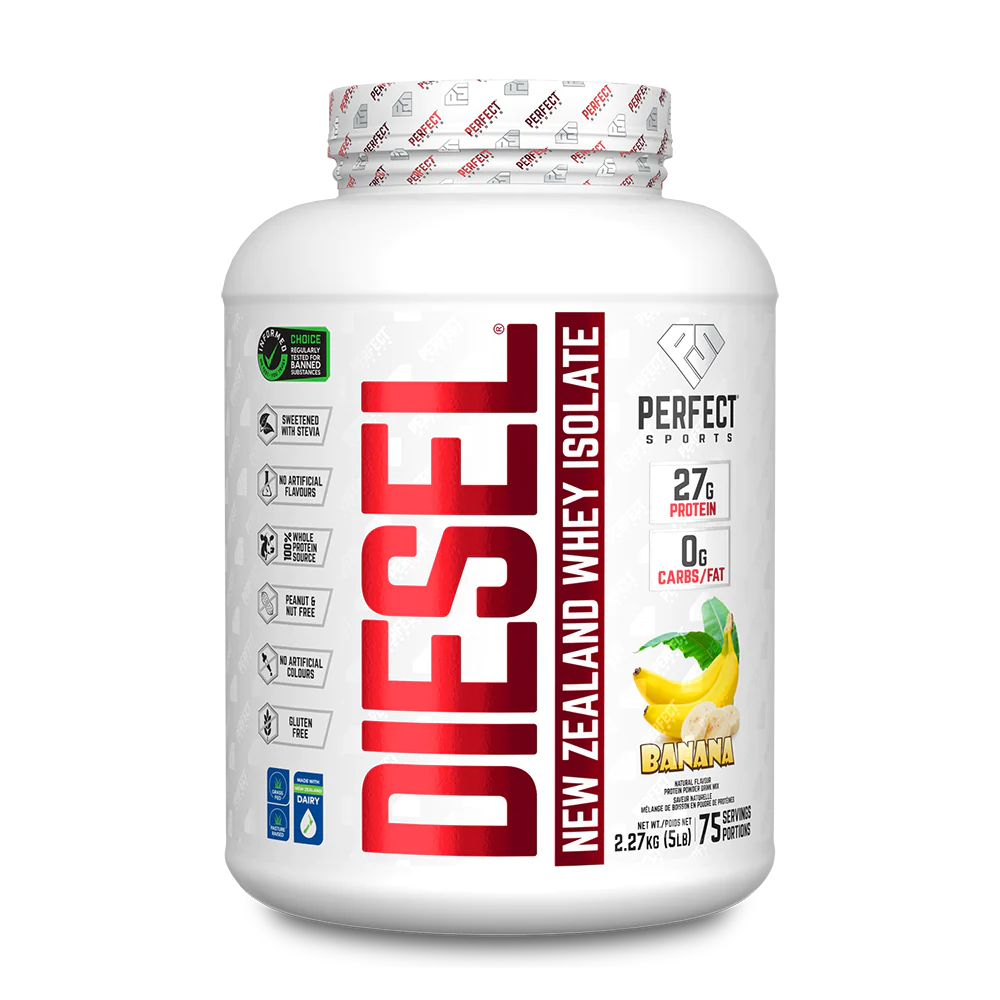 Perfect Sports - Diesel New Zealand Whey Isolate Protein - 5lbs