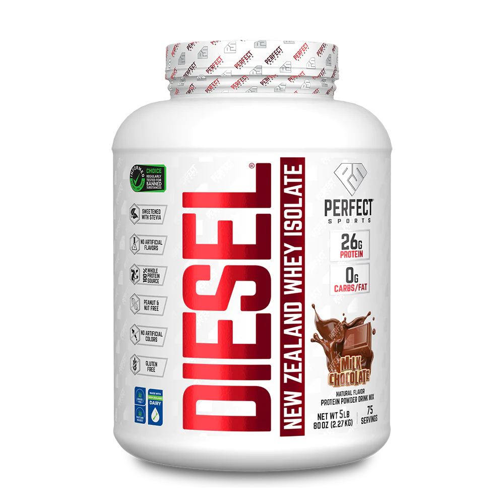 Perfect Sports - Diesel New Zealand Whey Isolate Protein - 5lbs