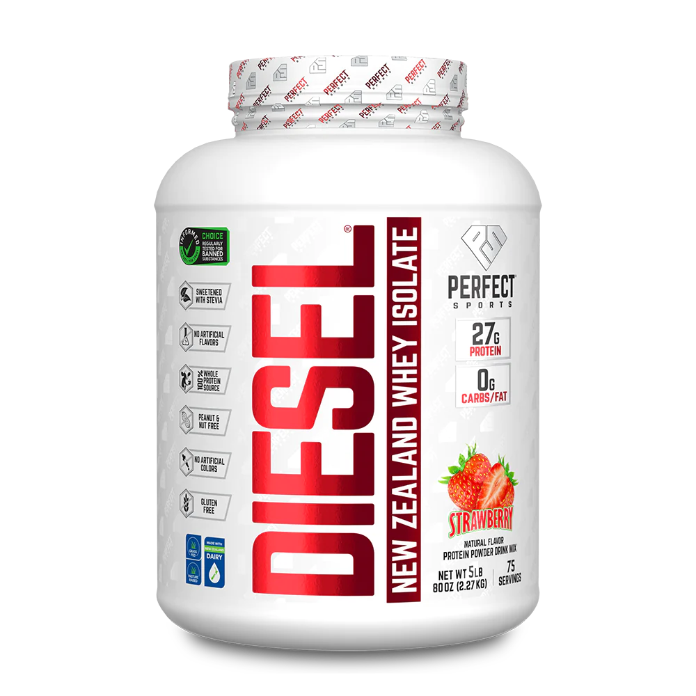 Perfect Sports - Diesel New Zealand Whey Isolate Protein - 5lbs