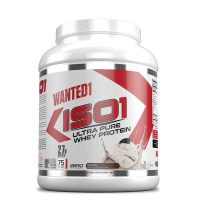 Wanted1 ISO1 - Ultra Pure Whey Isolate Protein - 5lbs