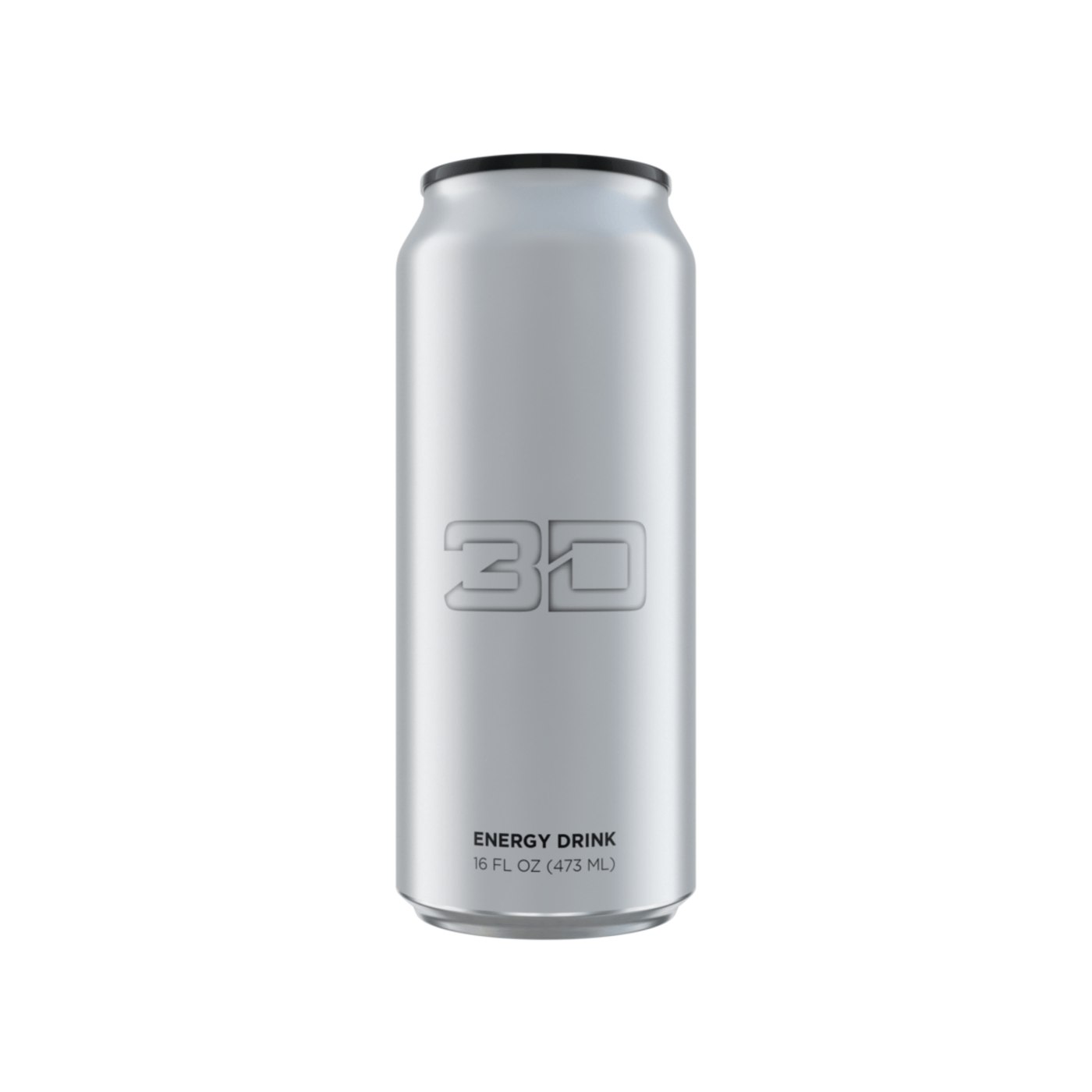 3D Épicerie Argent Limonade aux fraises / À l'unité 3D ENERGY DRINK - 473ML