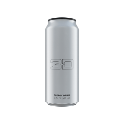 3D Épicerie Argent Limonade aux fraises / À l'unité 3D ENERGY DRINK - 473ML