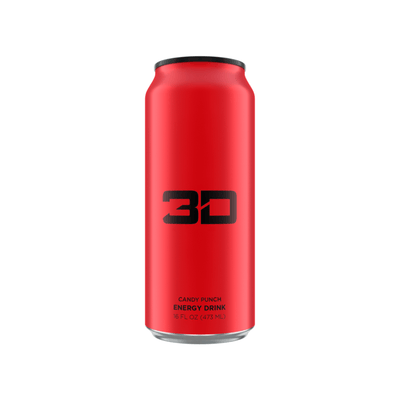 3D Épicerie Rouge Punch aux Fruits / À l'unité 3D ENERGY DRINK - 473ML