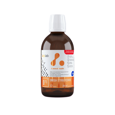 ATP Labs Suppléments Limonade Framboise OMEGA-3 LIQUIDE - 200 ml