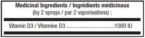 ATP Labs Suppléments VITAMIN D3 SPRAY - 52ml